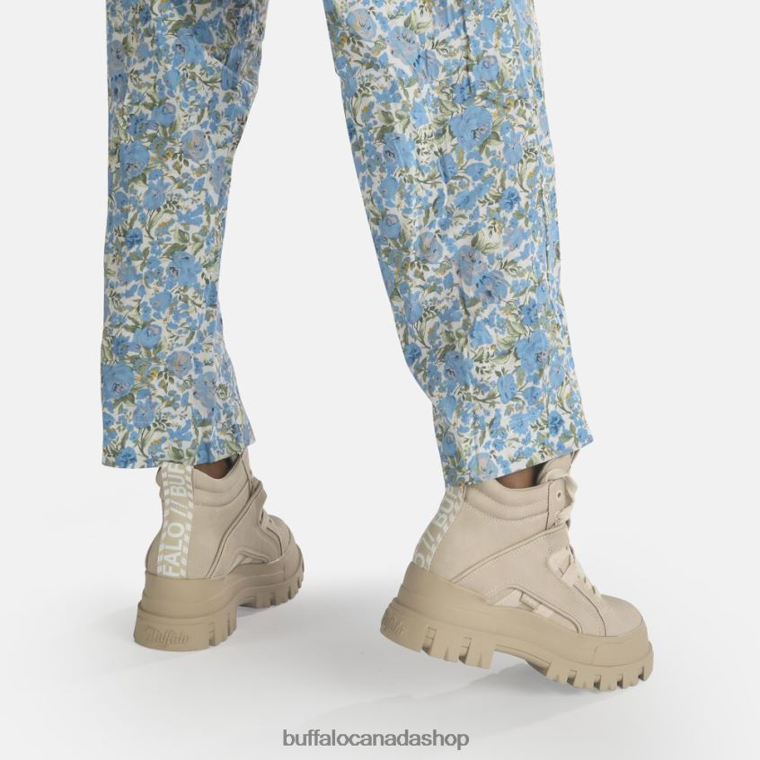 ASPHA NC MID Bootie Flat vegan Beige Buffalo ZL64TZ200 |Boots