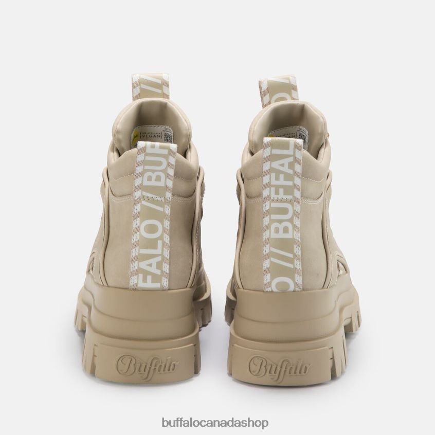 ASPHA NC MID Bootie Flat vegan Beige Buffalo ZL64TZ200 |Boots