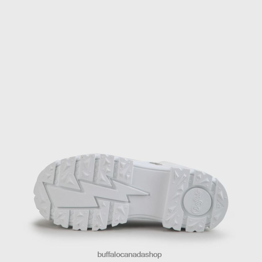 ASPHA NC MID Bootie Flat vegan White Buffalo ZL64TZ199 |Boots