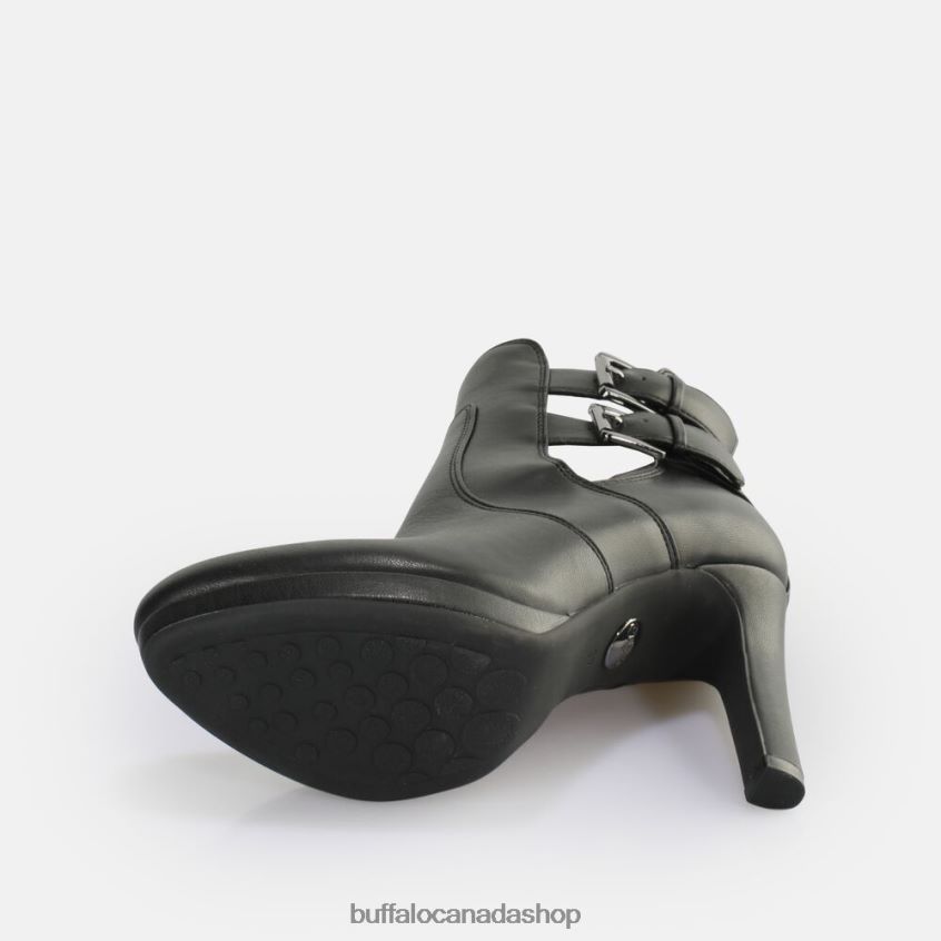 Amy Coa Ankle Boot vegan Black Buffalo ZL64TZ739 |Boots