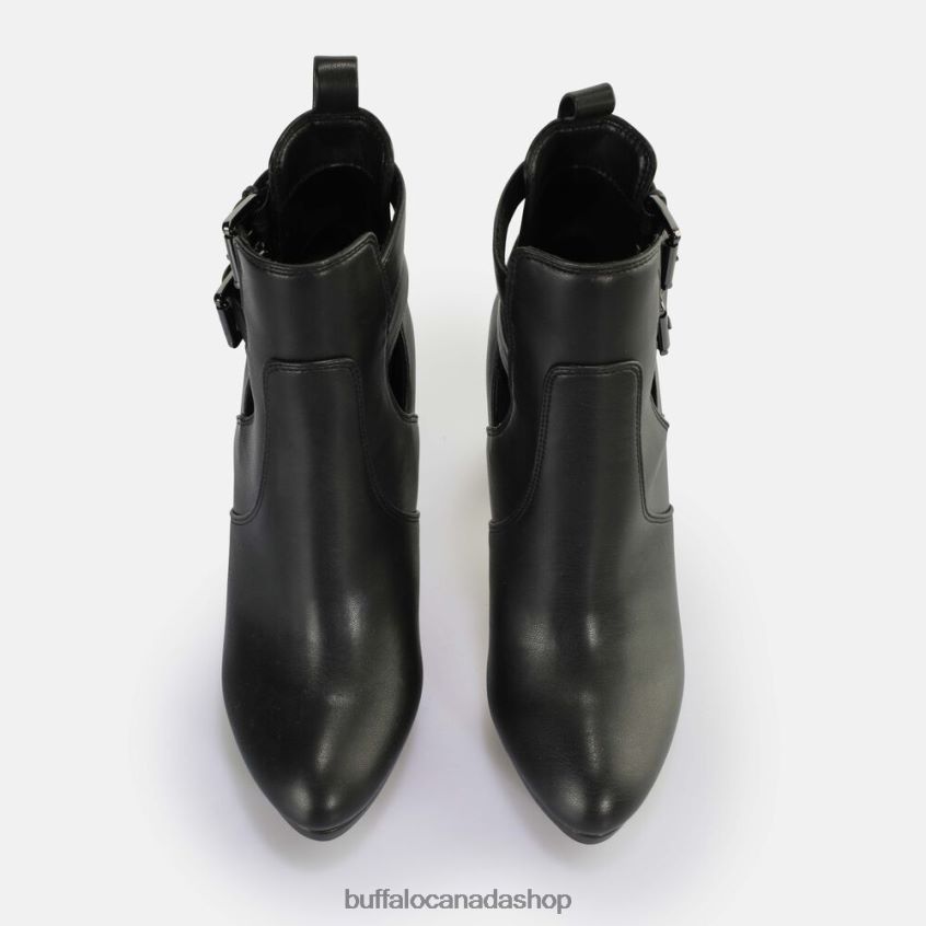 Amy Coa Ankle Boot vegan Black Buffalo ZL64TZ739 |Boots