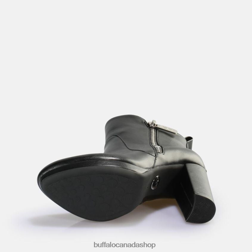 Amy Zip Ankle-Boot vegan Black Buffalo ZL64TZ740 |Boots