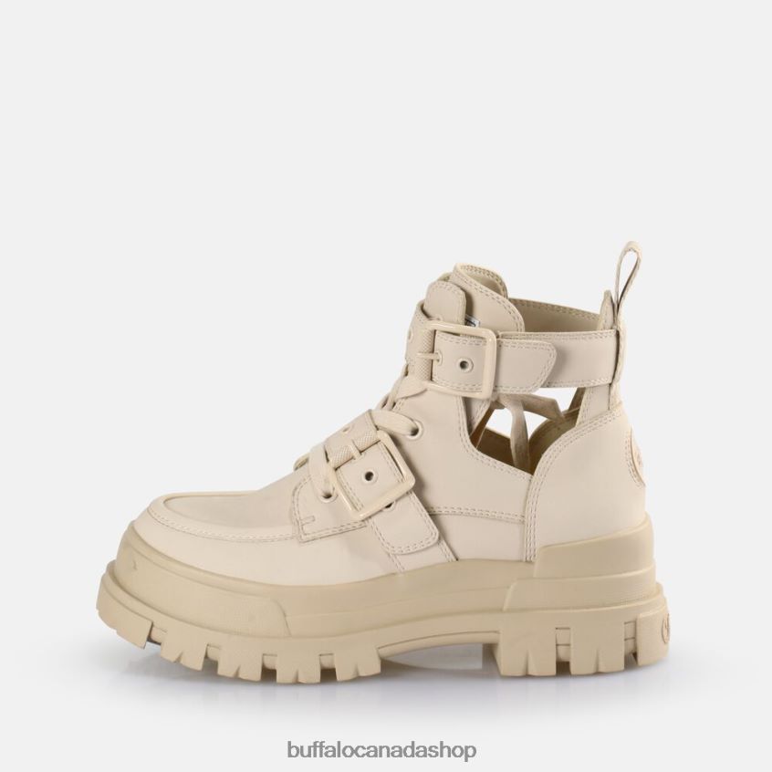 Aspha Bike ankle boot vegan Beige Buffalo ZL64TZ612 |Boots