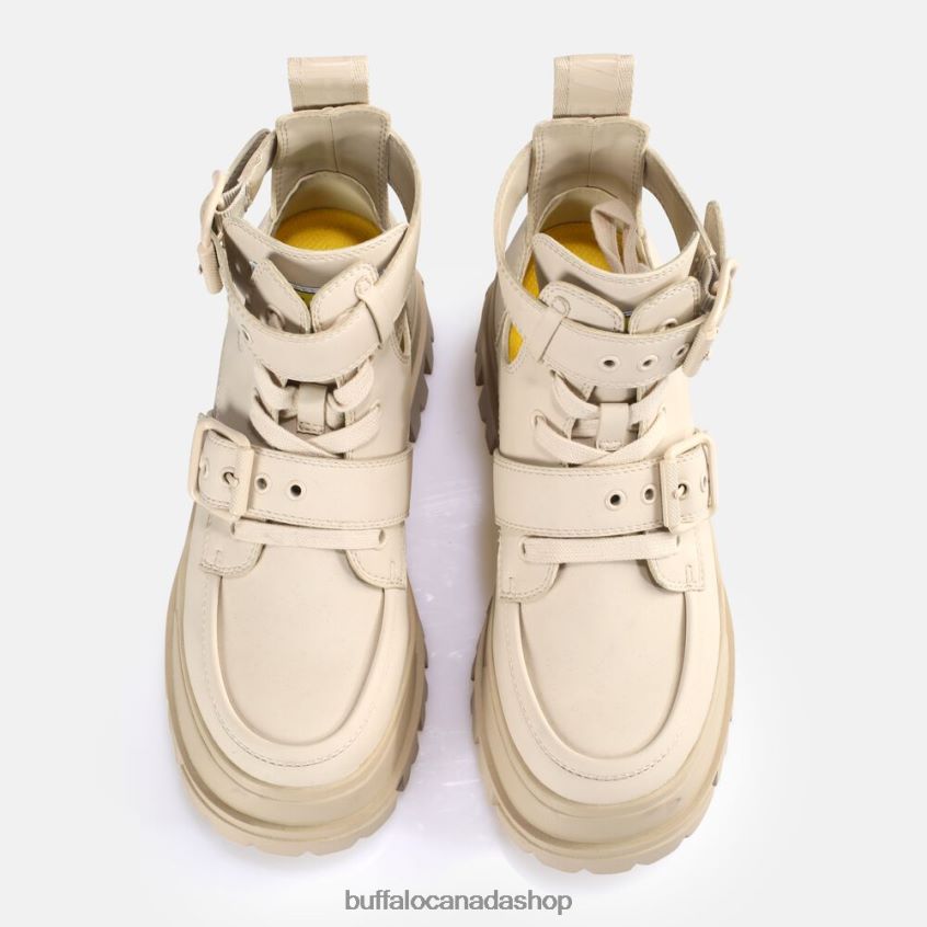 Aspha Bike ankle boot vegan Beige Buffalo ZL64TZ612 |Boots