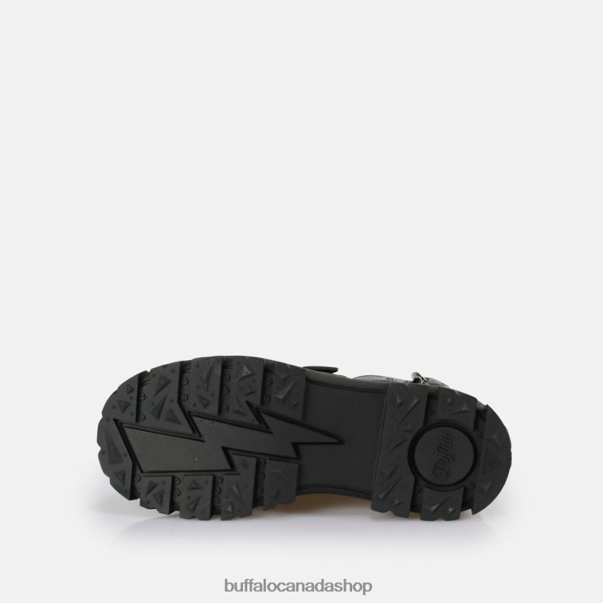 Aspha Bike ankle boot vegan Black Buffalo ZL64TZ613 |Boots