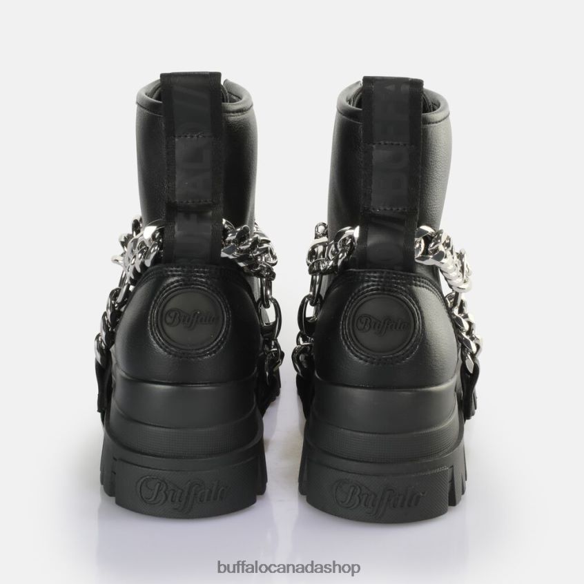 Aspha Chain 2.0 Ankle Boot vegan Black/Silver Buffalo ZL64TZ564 |Boots