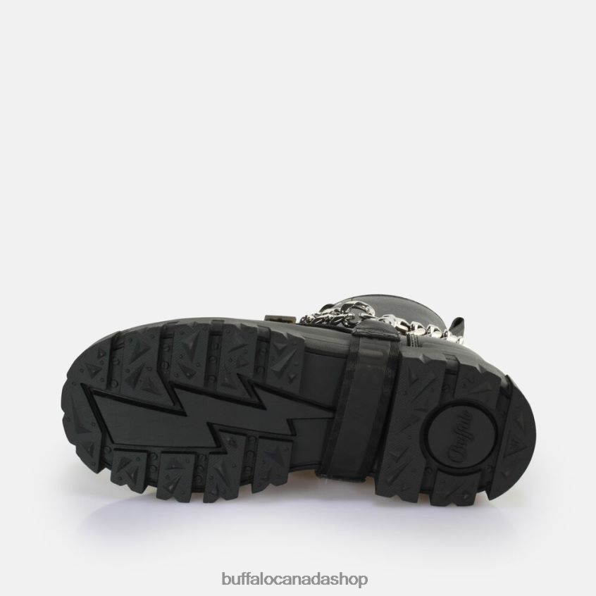 Aspha Chain 2.0 Ankle Boot vegan Black/Silver Buffalo ZL64TZ564 |Boots