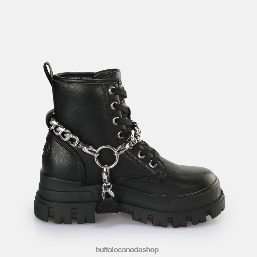 Aspha Chain 2.0 Ankle Boot vegan Black/Silver Buffalo ZL64TZ564 |Boots