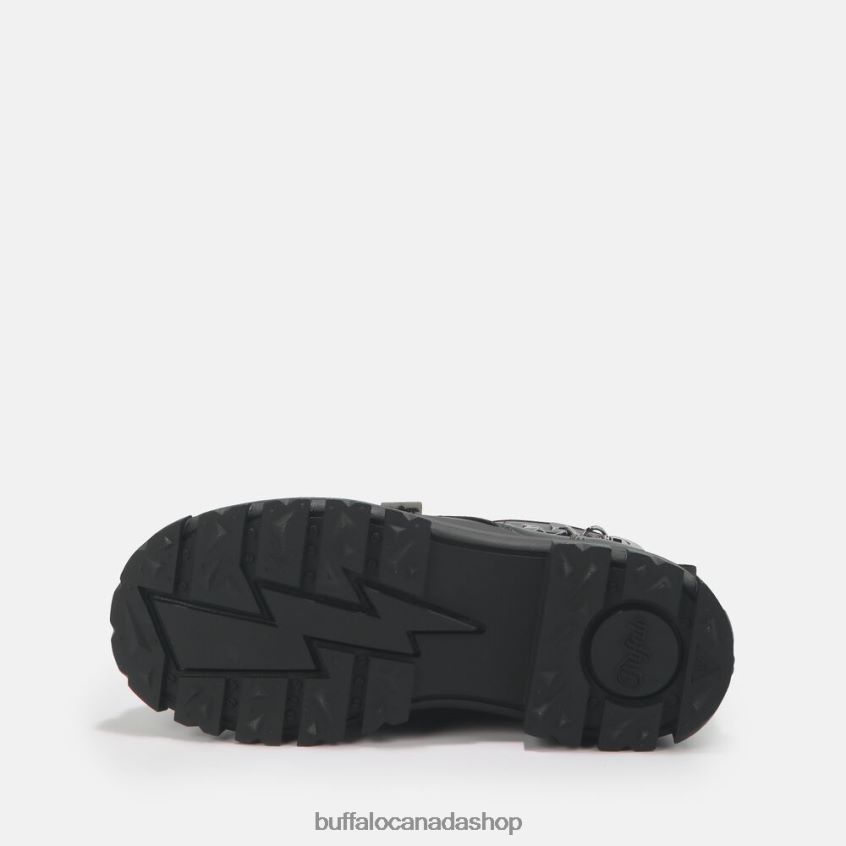 Aspha Chain Ankle Boot vegan Black Buffalo ZL64TZ430 |Boots