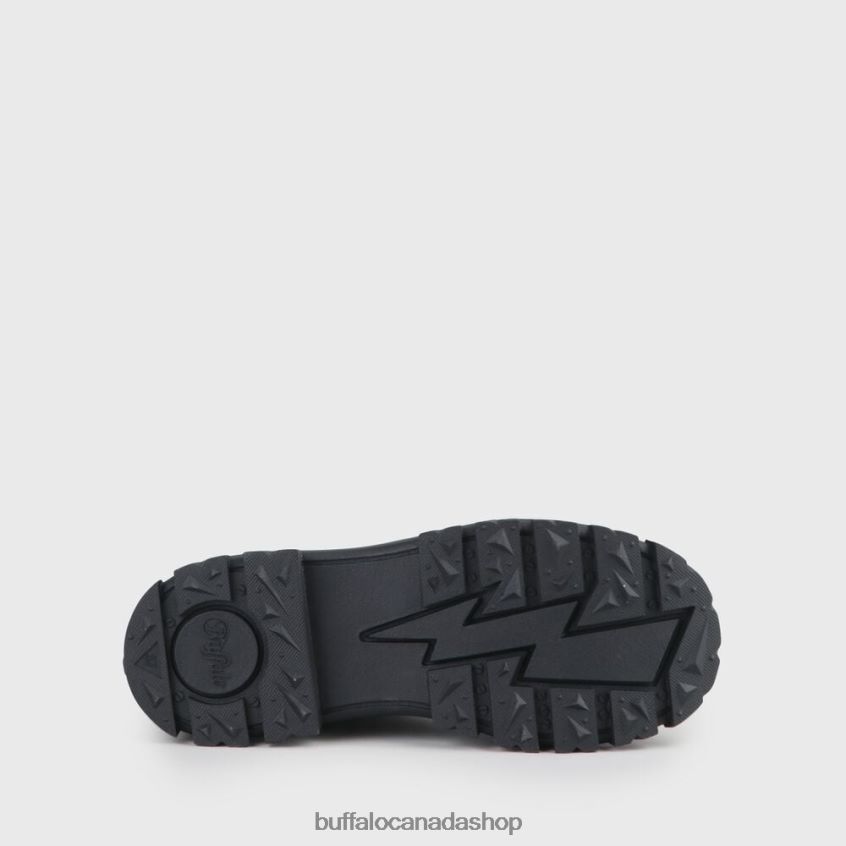 Aspha Chelsea Ankle Boot vegan Black Buffalo ZL64TZ364 |Boots