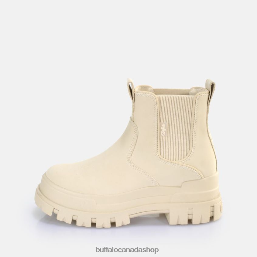 Aspha Chelsea Ankle Boot vegan Cream Buffalo ZL64TZ363 |Boots