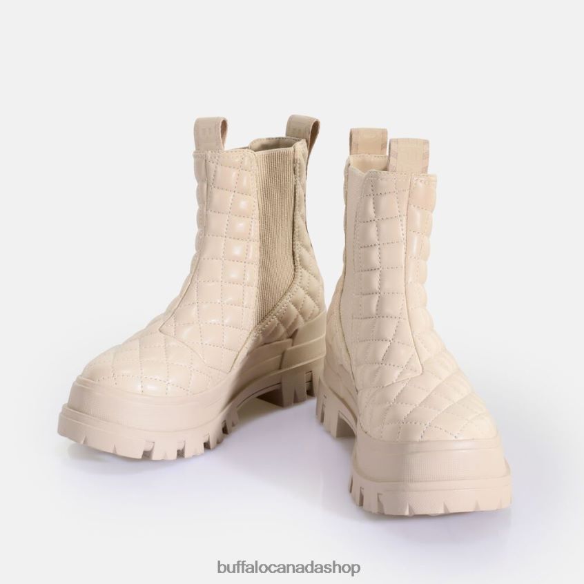 Aspha Chelsea MID ankle boot vegan Cream Pad Buffalo ZL64TZ537 |Boots