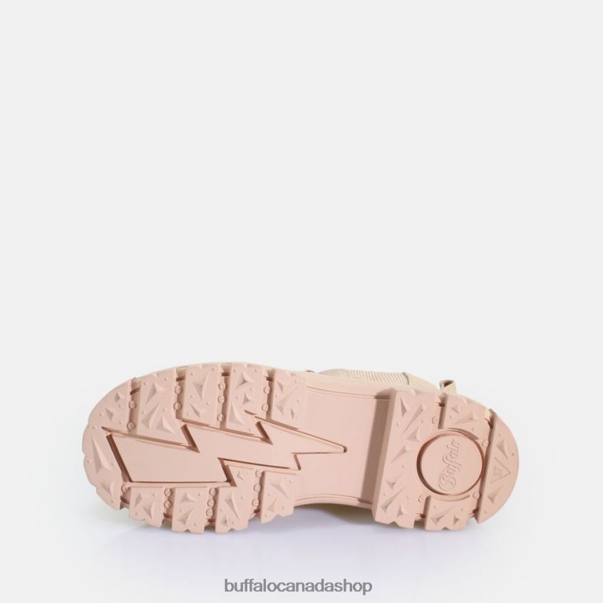 Aspha Chelsea Mid Ankle-Boot vegan Black Buffalo ZL64TZ480 |Boots