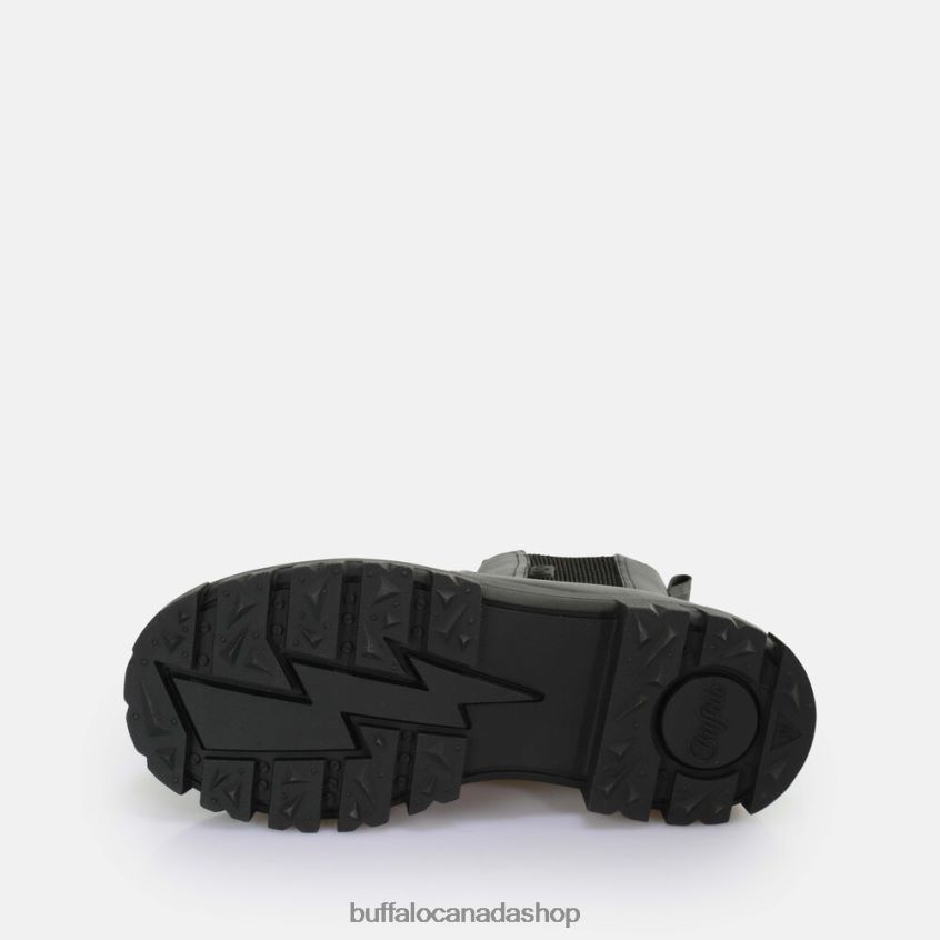 Aspha Chelsea mid ankle boot vegan Black Buffalo ZL64TZ481 |Boots