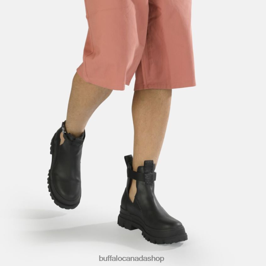 Aspha Coa Bootie vegan Black Buffalo ZL64TZ774 |Boots