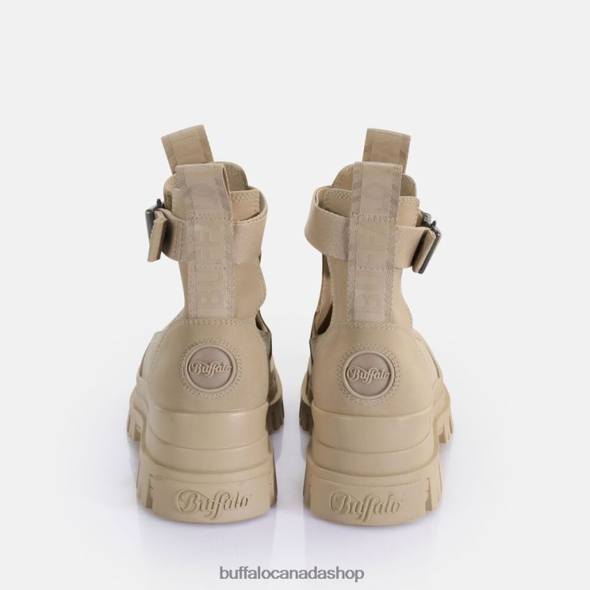 Aspha Coa ankle boot vegan Beige Buffalo ZL64TZ714 |Boots