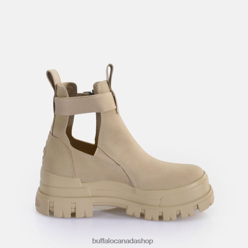 Aspha Coa ankle boot vegan Beige Buffalo ZL64TZ714 |Boots