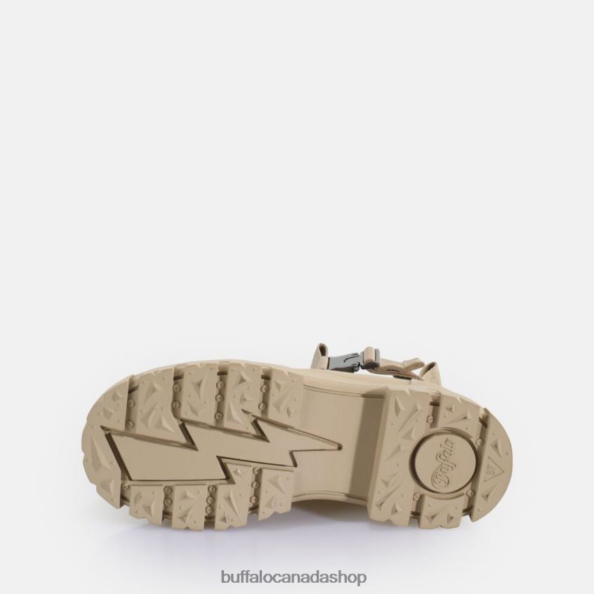 Aspha Coa ankle boot vegan Beige Buffalo ZL64TZ714 |Boots