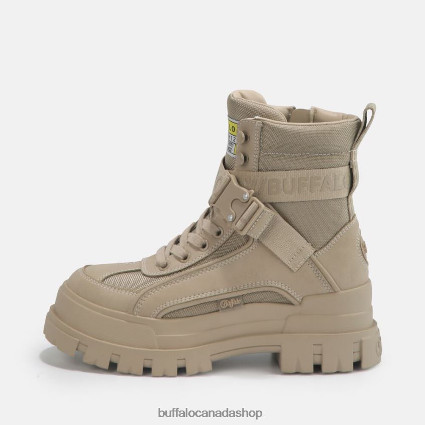 Aspha Com1 Ankle-Boot vegan Beige Buffalo ZL64TZ584 |Boots