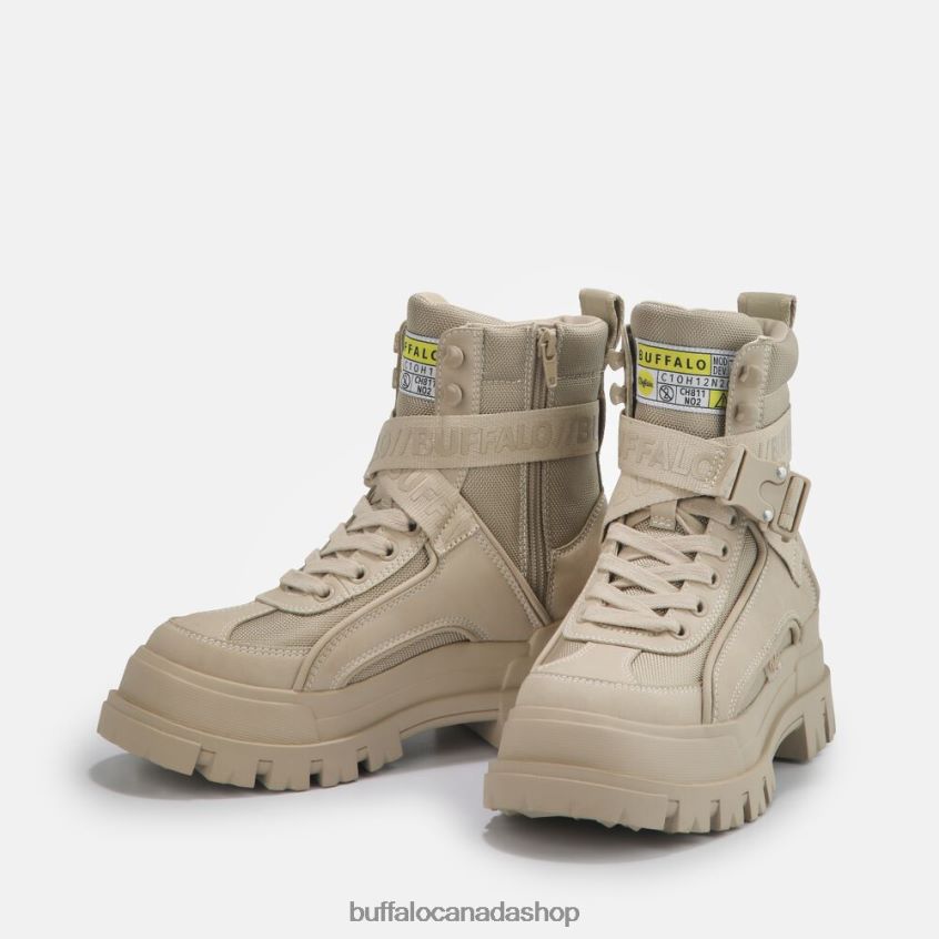 Aspha Com1 Ankle-Boot vegan Beige Buffalo ZL64TZ584 |Boots