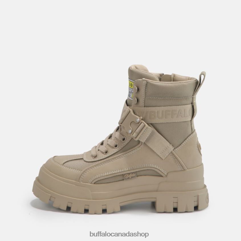 Aspha Com1 Ankle Boot vegan Cream Buffalo ZL64TZ794 |Boots