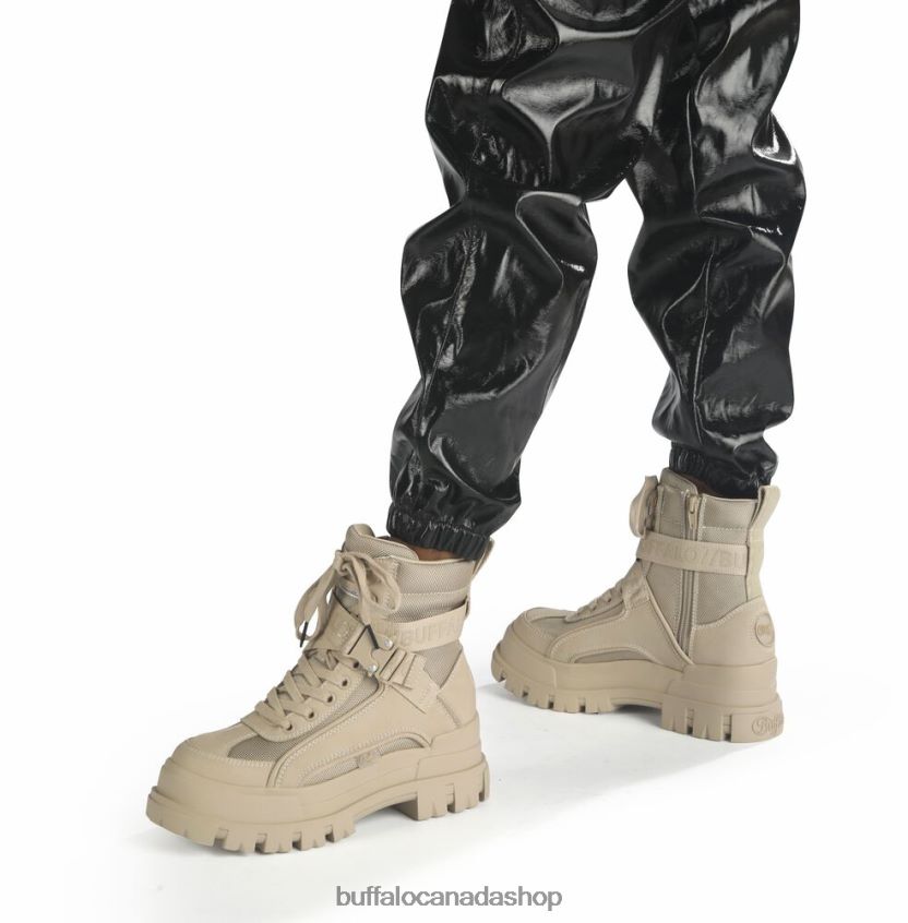 Aspha Com1 Ankle Boot vegan Cream Buffalo ZL64TZ794 |Boots