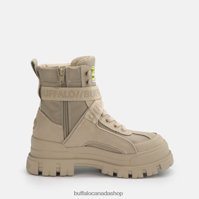 Aspha Com1 Ankle Boot vegan Cream Buffalo ZL64TZ794 |Boots