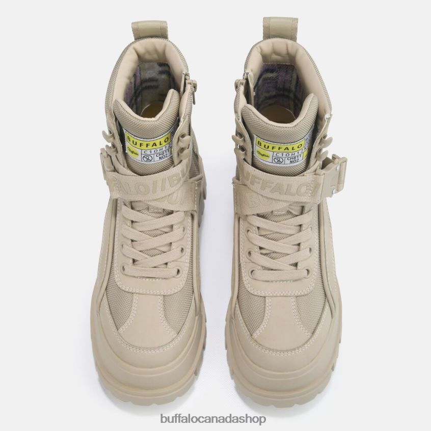 Aspha Com1 Ankle Boot vegan Cream Buffalo ZL64TZ794 |Boots