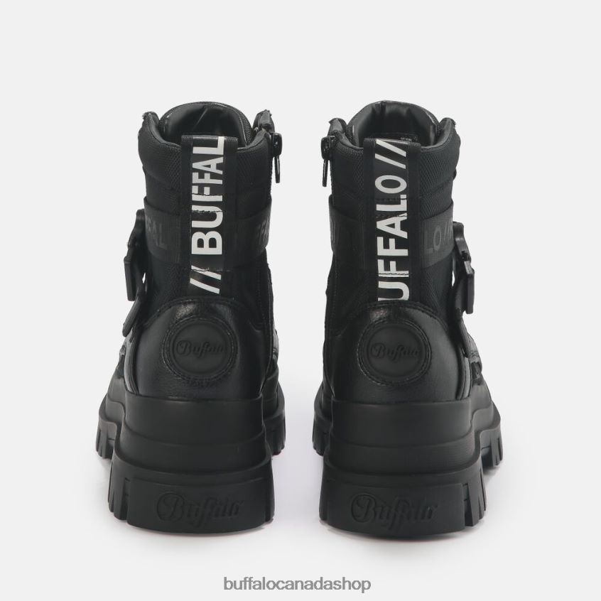 Aspha Com1 Ankle boot vegan Black Buffalo ZL64TZ583 |Boots