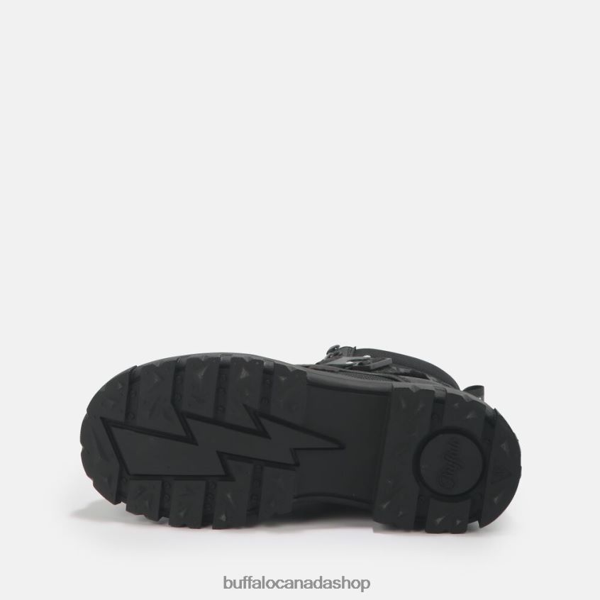 Aspha Com1 Ankle boot vegan Black Buffalo ZL64TZ583 |Boots