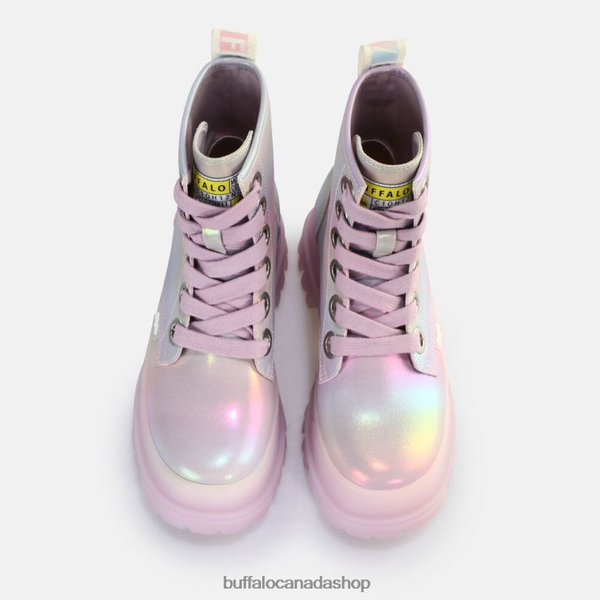 Aspha Lace Up HI Ankle Boot vegan Mermaid Buffalo ZL64TZ374 |Boots