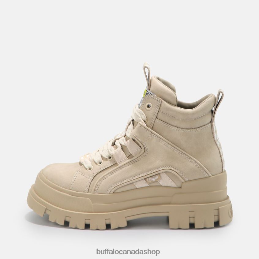 Aspha NC MID Ankle boot vegan Beige Buffalo ZL64TZ448 |Boots