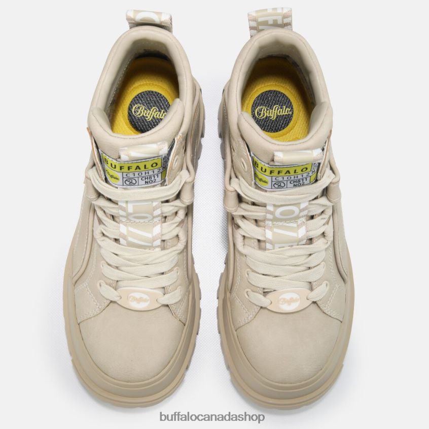 Aspha NC MID Ankle boot vegan Beige Buffalo ZL64TZ448 |Boots