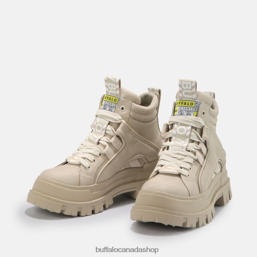 Aspha NC MID Ankle boot vegan Beige Buffalo ZL64TZ448 |Boots