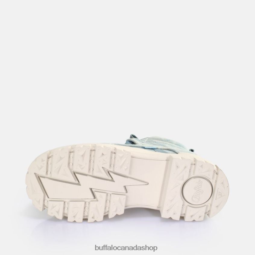 Aspha NC Mid Ankle Boot vegan Pale Blue Jeans Buffalo ZL64TZ267 |Boots