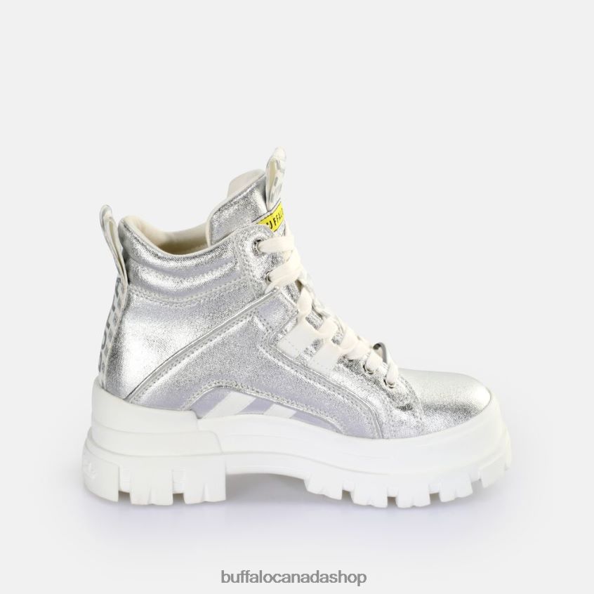 Aspha NC Mid Ankle Boot vegan Silver Buffalo ZL64TZ261 |Boots