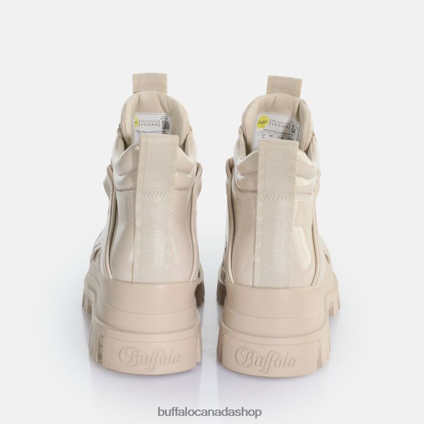 Aspha NC Mid Laceup Ankle-Boot vegan Cream Buffalo ZL64TZ587 |Boots