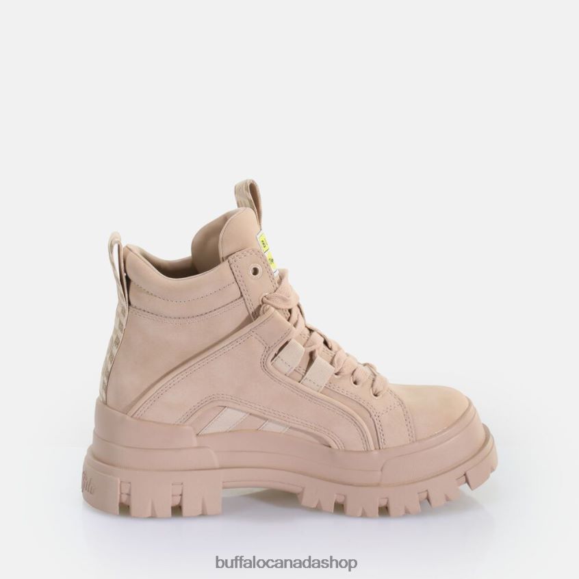 Aspha NC Mid Laceup Ankle-Boot vegan Light Pink Buffalo ZL64TZ682 |Boots