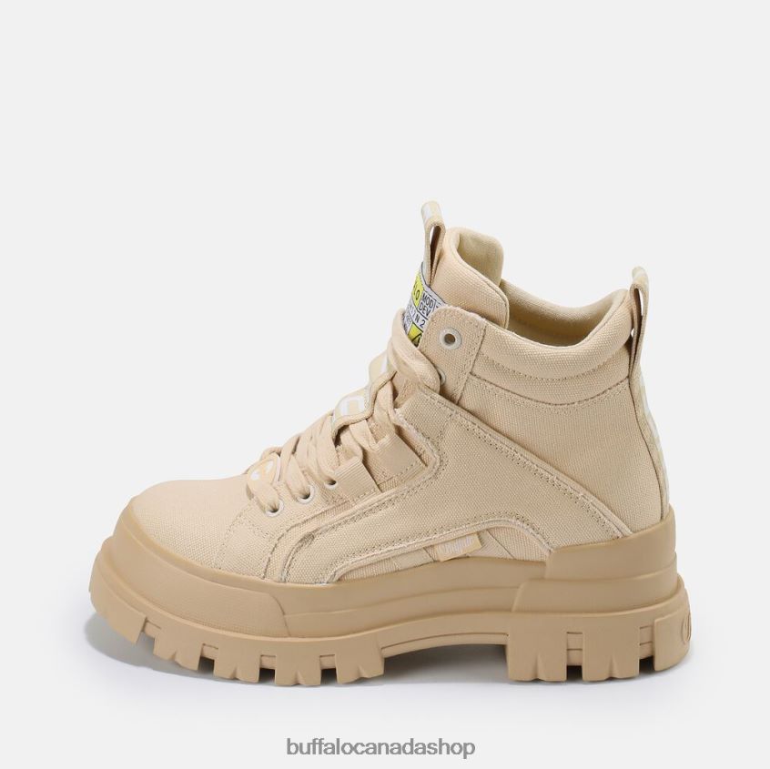 Aspha NC Mid bootie vegan Beige Buffalo ZL64TZ262 |Boots