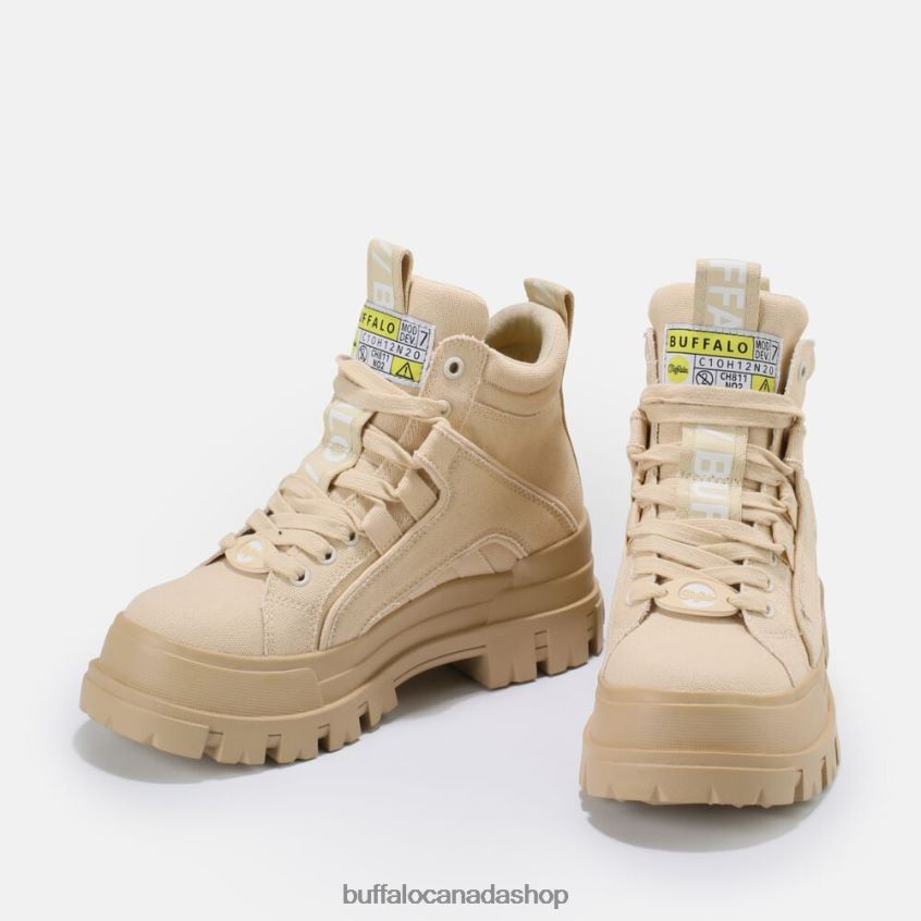 Aspha NC Mid bootie vegan Beige Buffalo ZL64TZ262 |Boots