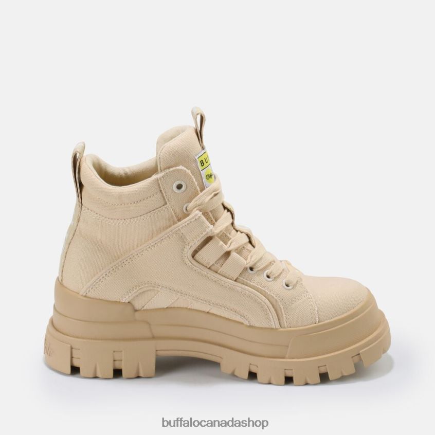 Aspha NC Mid bootie vegan Beige Buffalo ZL64TZ262 |Boots