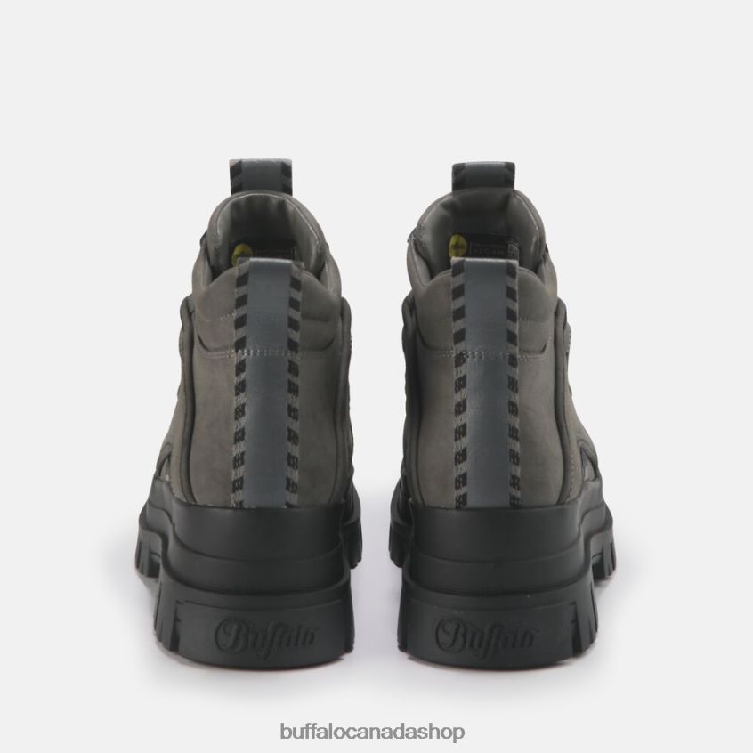 Aspha NC vegan Mid ankle boots Grey Buffalo ZL64TZ693 |Boots