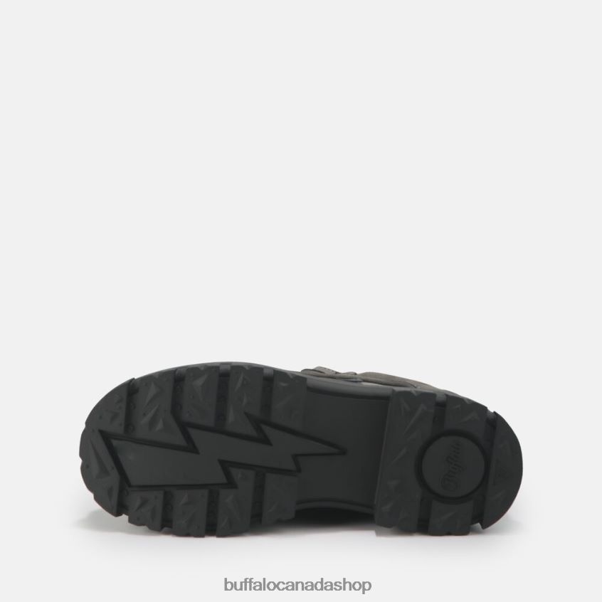 Aspha NC vegan Mid ankle boots Grey Buffalo ZL64TZ693 |Boots