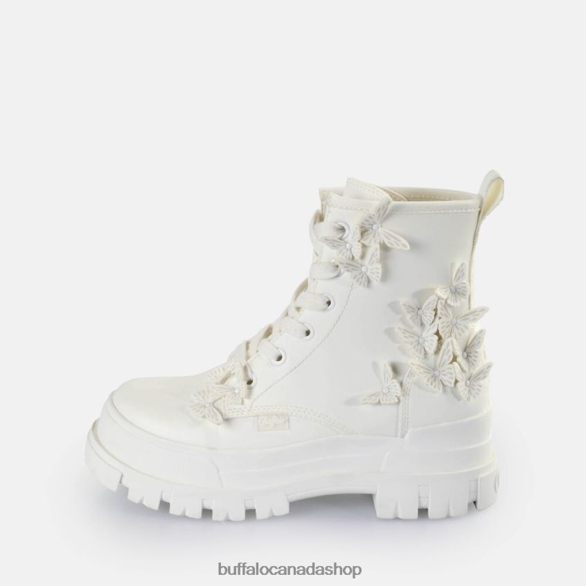 Aspha RLD Butterflies Ankle Boot vegan White Buffalo ZL64TZ271 |Boots