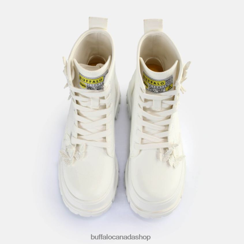 Aspha RLD Butterflies Ankle Boot vegan White Buffalo ZL64TZ271 |Boots