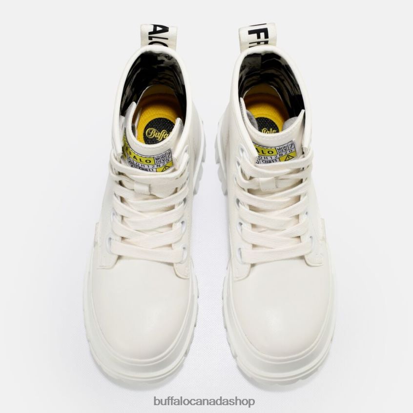 Aspha RLD ankle-boots White/Black Buffalo ZL64TZ696 |Boots