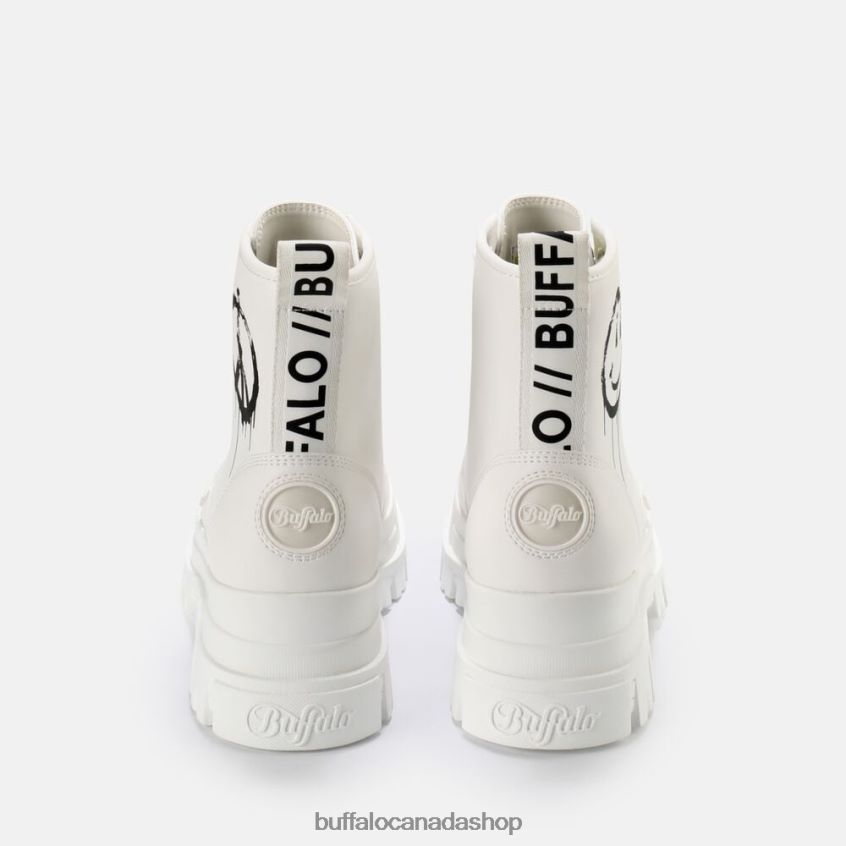 Aspha RLD ankle-boots White/Black Buffalo ZL64TZ696 |Boots