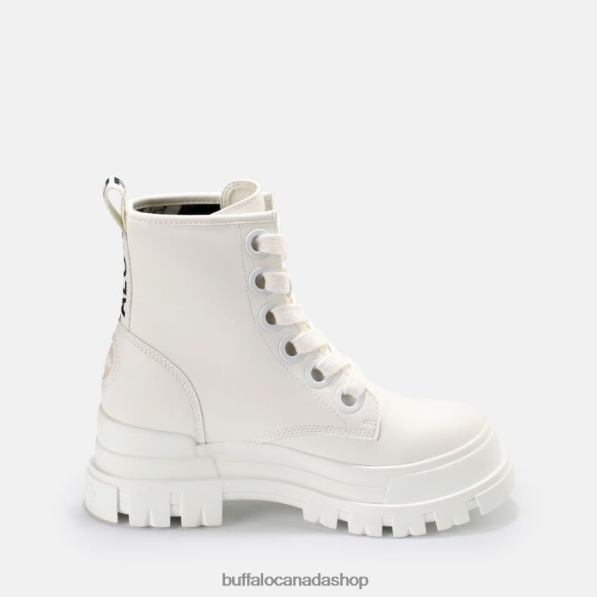 Aspha RLD ankle-boots White/Black Buffalo ZL64TZ696 |Boots