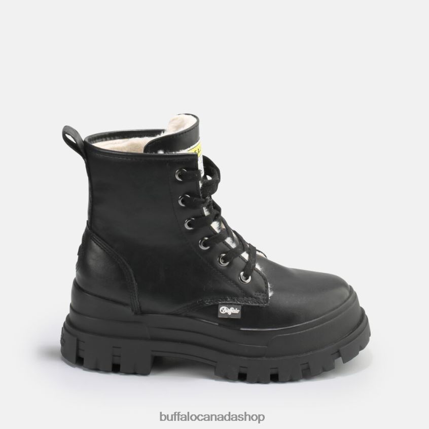 Aspha RLD vegan ankle boots Black Buffalo ZL64TZ277 |Boots