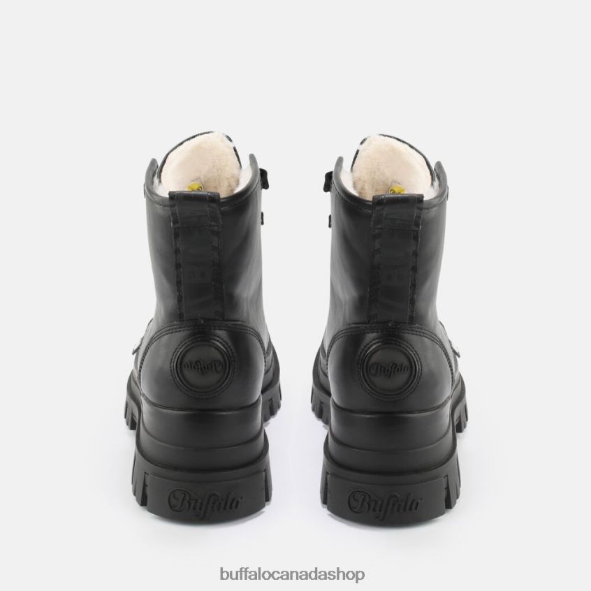 Aspha RLD vegan ankle boots Black Buffalo ZL64TZ277 |Boots